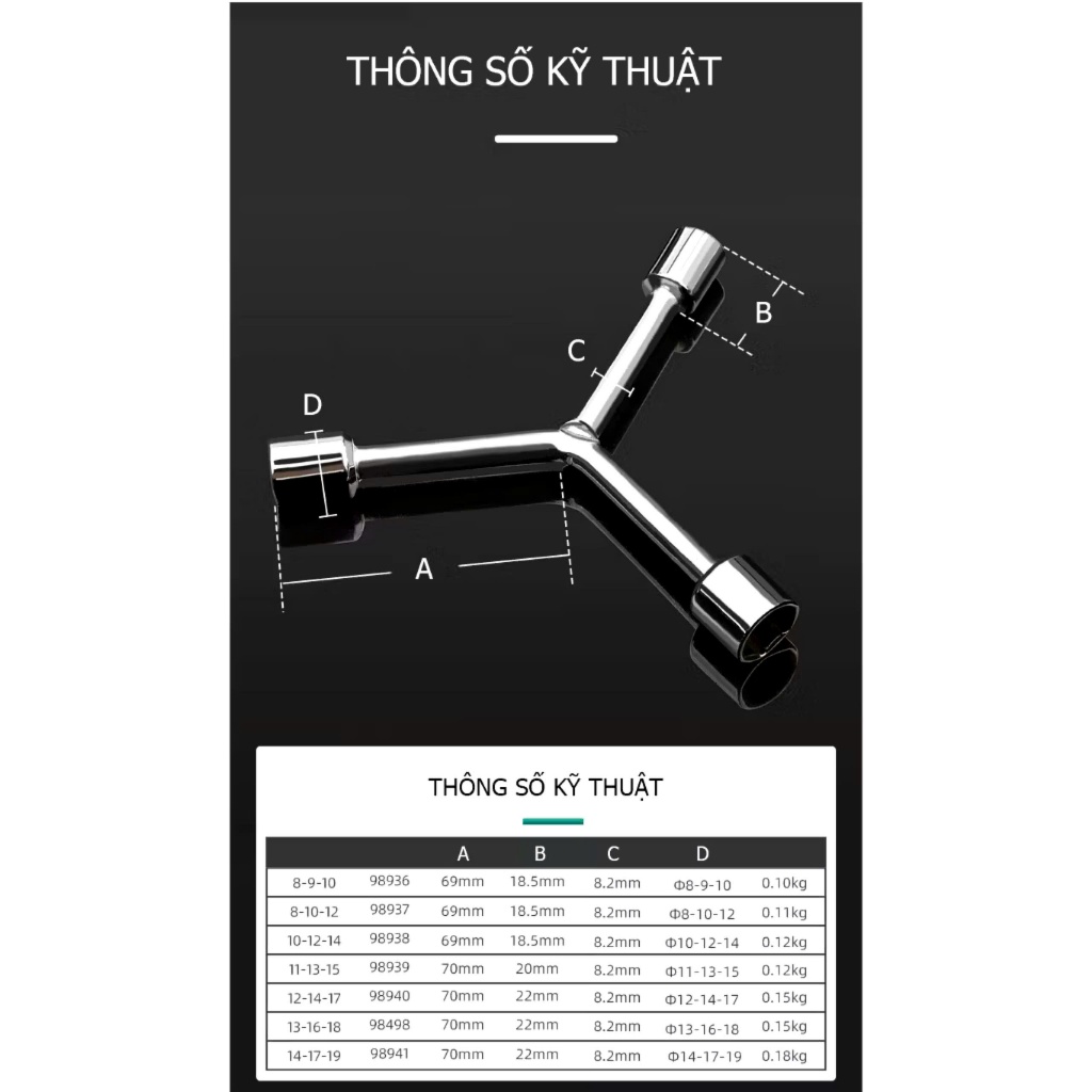 Cờ Lê Chữ Y Tuosen