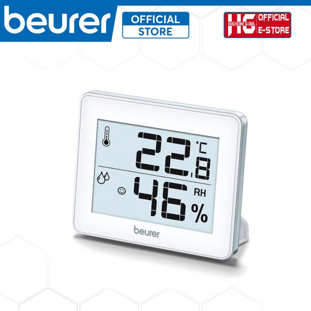 Ảnh Nhiệt Ẩm Kế Beurer HM16 | Màn Hình LCD , Đo Nhiệt Độ Và Độ Ẩm Trong Phòng - Bảo Hành Chính Hãng 24 Tháng 2
