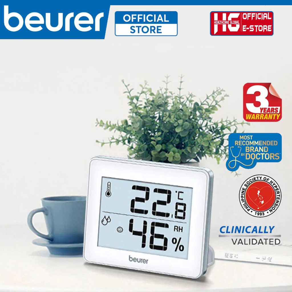 Ảnh Nhiệt Ẩm Kế Beurer HM16 | Màn Hình LCD , Đo Nhiệt Độ Và Độ Ẩm Trong Phòng - Bảo Hành Chính Hãng 24 Tháng 1