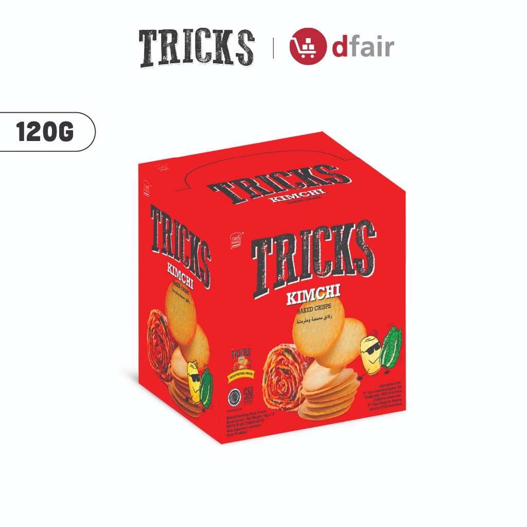 TRICKS Bánh Khoai Tây Vị Kim Chi 120G | Shopee Việt Nam