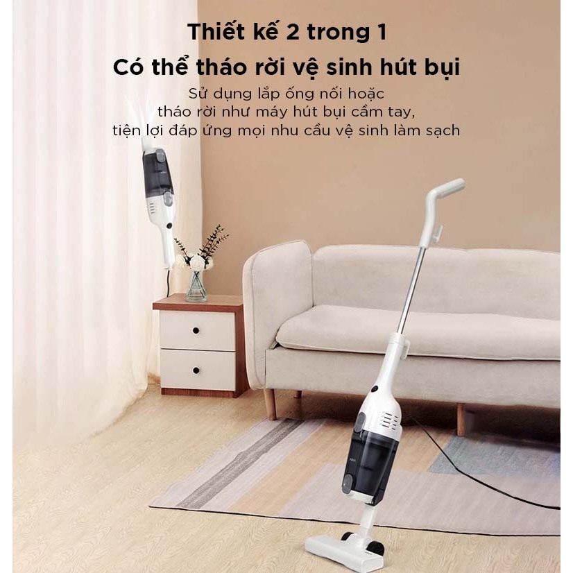 Ảnh Máy hút bụi cầm tay Aqua CCX600R lực hút 15000Pa 600W, bộ lọc bụi mịn HEPA - Bảo hành 12 tháng 2