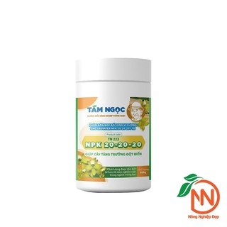 NPK 20-20-20 Tám Ngọc 500g - Giúp Cây Tăng Trưởng Đột Biến - TN 222