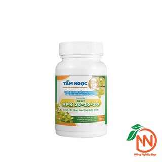 Phân Cho Hoa Lan Tăng Trưởng NPK Tám Ngọc 20-20-20 100g