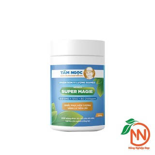 Super Magie Tám Ngọc 500g - Magie sulfat, Magie Nitrat - Phân bón Vi Lượng Sinh Học