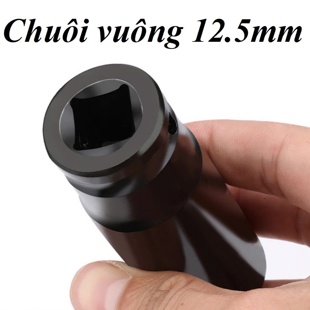 Đầu Khẩu Lục Giác Chân 1/2 Loại Dài 78mm Tuosen
