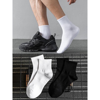 COMBO 10 ĐÔI TẤT vớ nam nữ chất liệu vải Hàn co giãn bốn chiều, kiểu dáng trơn phong cách hiện đại-TONADO-SHOP