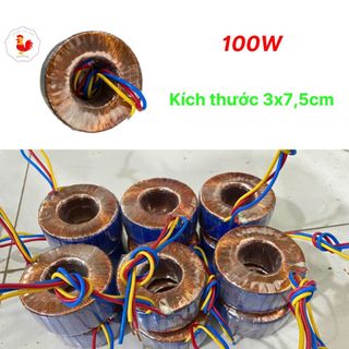 100W Bộ đổi nguồn gắn trong 220V sang 100V cho quạt Nhật, lọc khí, xạc máy khoan pin