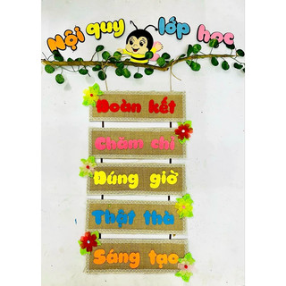 Nội quy lớp học tiểu học