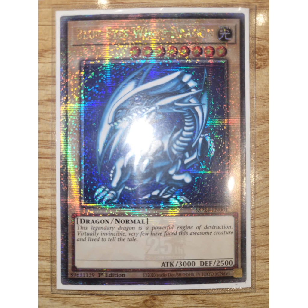 Thẻ bài Yugioh TCG (UK) BlueEyes White Dragon MP24EN001