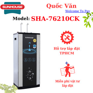 Máy lọc nước RO nóng nguội lạnh Sunhouse SHR76210CK 10 lõi - Hỗ trợ lắp đặt TPHCM