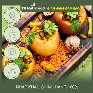 Đậu Lăng Đỏ Hữu Cơ 1KG Canada Không Biến Đổi Gen. Làm sữa hạt, giảm cân, cho bé ăn dặm