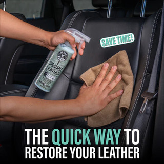 Combo vệ sinh, dưỡng ghế da ô tô Chemical Guys, vệ sinh kèm dưỡng 2in1 Sprayable Liquid Leather