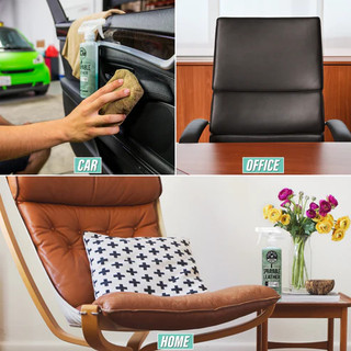 Combo vệ sinh, dưỡng ghế da ô tô Chemical Guys, vệ sinh kèm dưỡng 2in1 Sprayable Liquid Leather