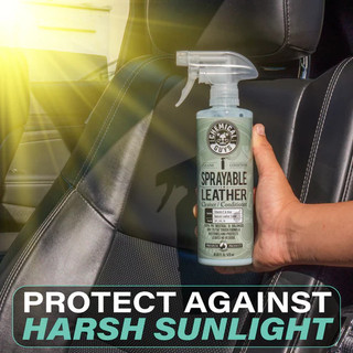 Combo vệ sinh, dưỡng ghế da ô tô Chemical Guys, vệ sinh kèm dưỡng 2in1 Sprayable Liquid Leather