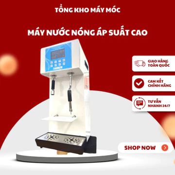 Máy Nước Nóng Áp Suất Cao Kèm Sục Bashite 2800W - Máy Sục Nước Nóng Pha Chế 12L/H MÁY PHA CHẾ