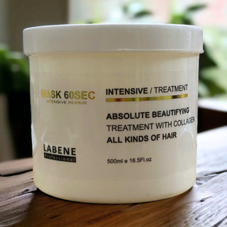 Kem ủ hấp tóc LABENE Intensive Repair 60S phục hồi giúp tóc bóng mượt và khỏe mạnh
