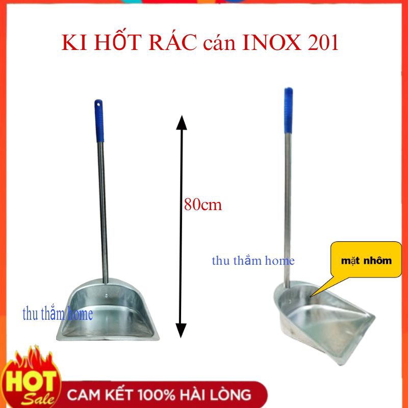 Ki Hốt Rác Cán INOX Dài 80cm Cao Cấp, Chắc chắn | Shopee Việt Nam