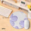 Miếng Lót Chuột Tròn Họa Tiết Tranh Sơn Dầu Chống Trượt 20cm