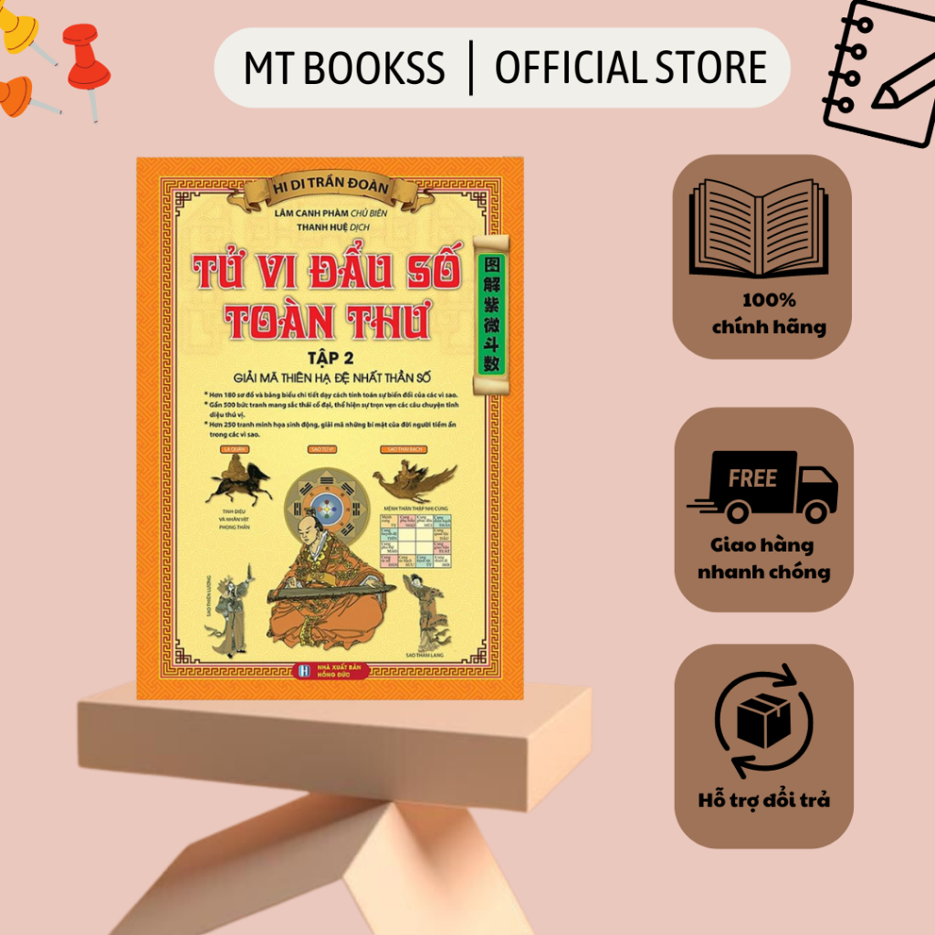 Sách - Tử Vi Đầu Số Toàn Thư - Tập 2