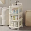 Kệ đựng đồ bỉm sữa 3 4 5 tầng đa năng có bánh Xe đẩy spa Giá để đồ bỉm sữa tiện lợi (LOẠI 1) 262