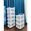 Kệ đựng đồ bỉm sữa 3 4 5 tầng đa năng có bánh Xe đẩy spa Giá để đồ bỉm sữa tiện lợi (LOẠI 1) 262