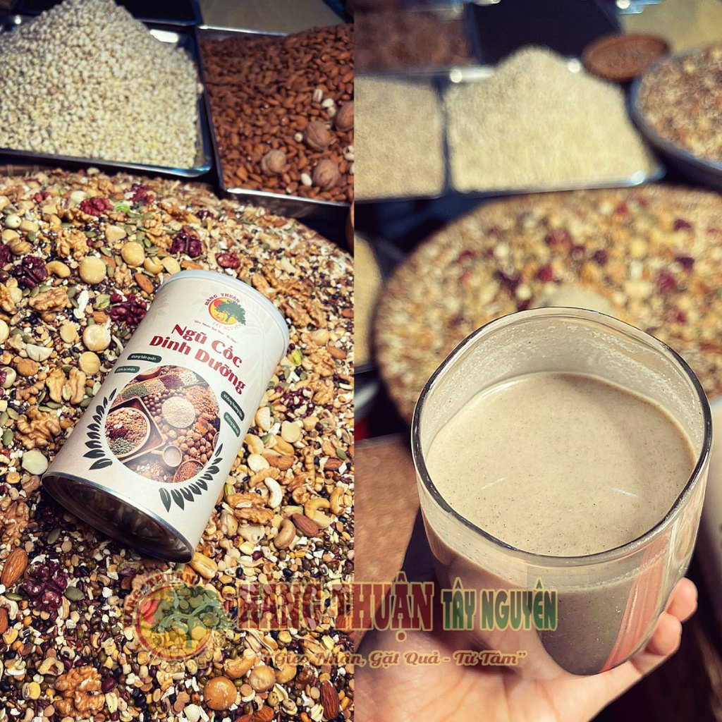 Bột Ngũ Cốc Dinh Dưỡng Bầu Hằng Thuận Tây Nguyên
