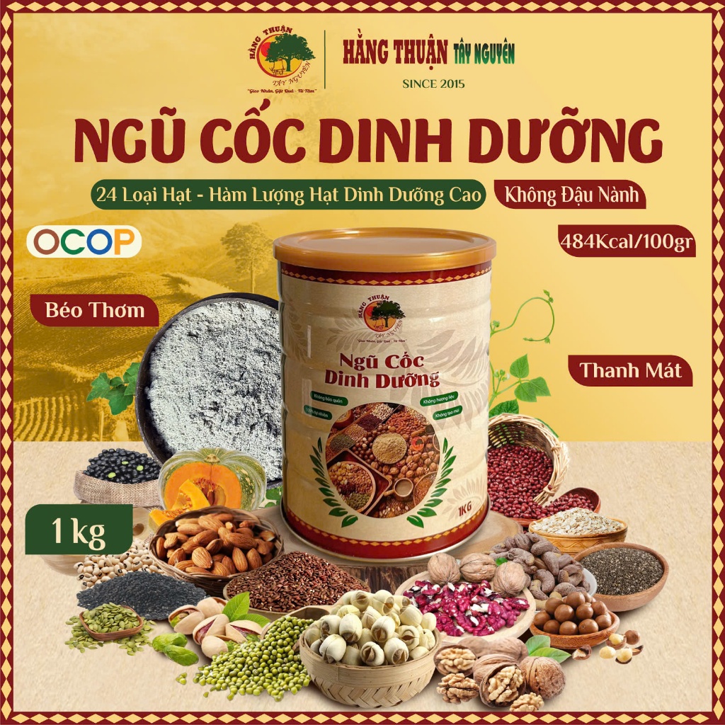 Bột Ngũ Cốc Dinh Dưỡng Hằng Thuận Tây Nguyên