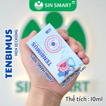Men vi sinh 10 chủng Tenbimus giúp hỗ trợ tiêu hóa,biếng ăn,cải thiện hệ vi sinh đường ruột SinSmart