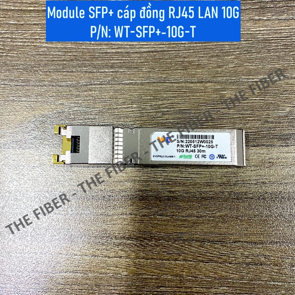 Module SFP+ cáp đồng RJ45 LAN 10G - WT-SFP+-10G-T | Shopee Việt Nam