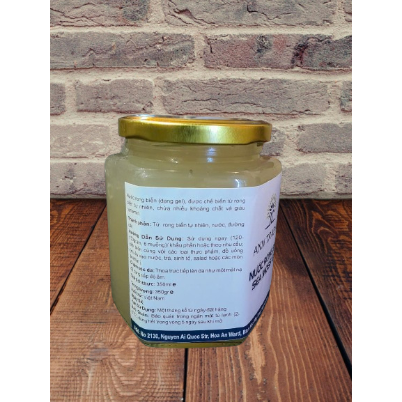 Nước Rong Biển/ SEA MOSS GEL 350gr - 500gr (Glass Jar)