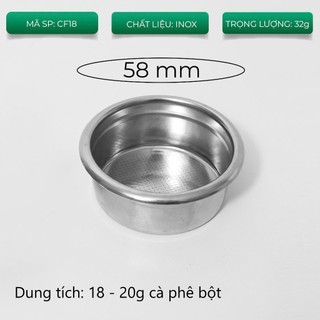 Volcano Filter tay cầm máy pha cà phê