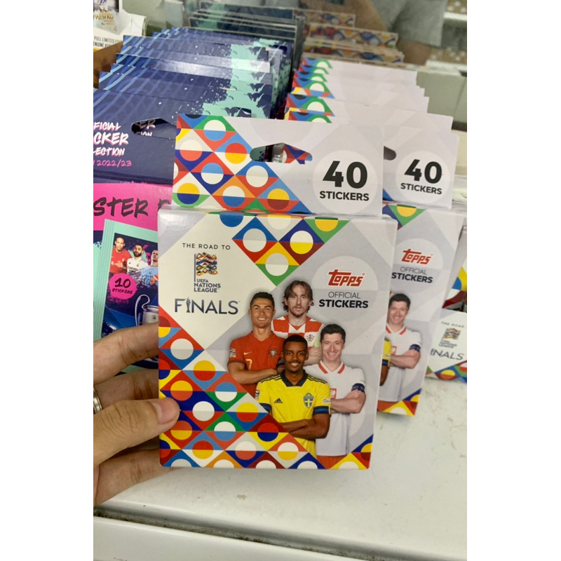 Hộp Topps The Road To NATIONS LEAGUE Stickers DECK BOX | Shopee Việt Nam