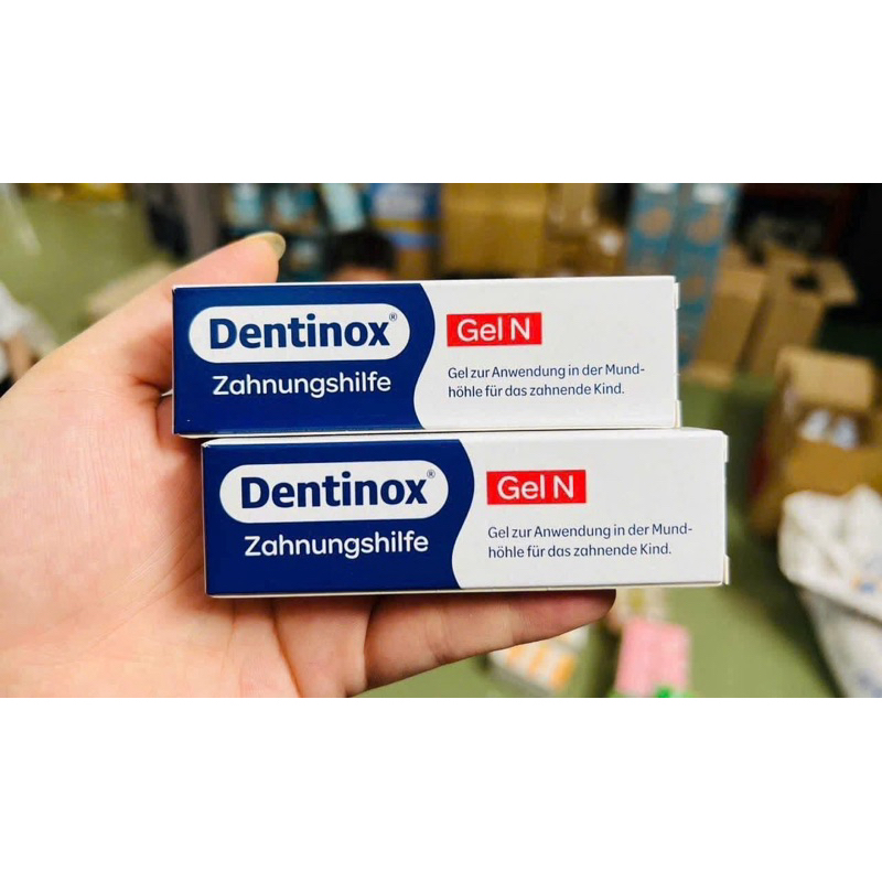 Gel bôi nướu Detinox - Gen N 10g - giảm khó chịu, an toàn cho bé - nội địa Đức [tibongstore]