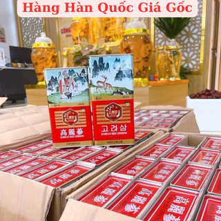 GIÁ SỐC: Hồng sâm củ 6 năm tuổi hộp thiếc đỏ 300gr Hàn Quốc