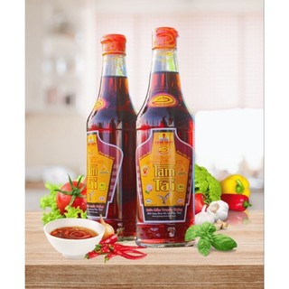[30N] 1 Chai Thủy Tinh 490ml Nước Mắm Nhĩ Cá Cơm Truyền Thống Nguyên Chất 30 Độ Đạm Hiệu Con Cá Vàng
