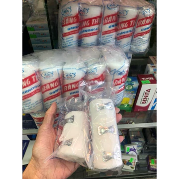 ✅[LỐC 10 CUỘN] Băng Thun cuộn 2 móc 3 móc ĐÔNG PHA FA, băng thun y tế cuộn ĐÔNG FA, BĂNG THUN TRẮNG Y TẾ CO GIÃN 2 3 MÓC