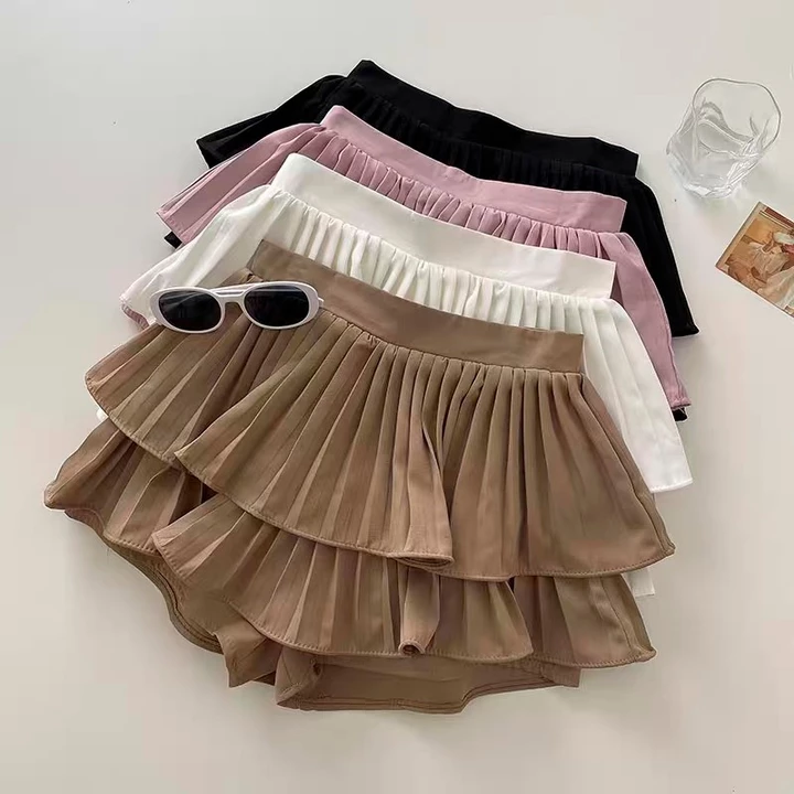 Pleated Back High-waist Skirt CV05 RYSO – 7