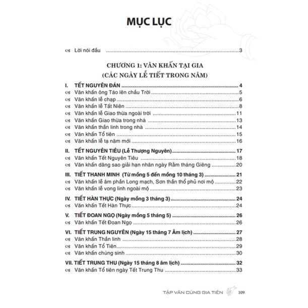 Sách - Tập Văn Cúng Gia Tiên (Văn khấn nôm tại nhà)