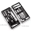 BỘ BẤM MÓNG 19 CHI TIẾT SIZE VỪA, Bộ Dụng Cụ Cắt Móng Tay 19 Món Bằng Thép Không Gỉ - Bộ Bấm Móng Tay Cao Cấp-MA:96