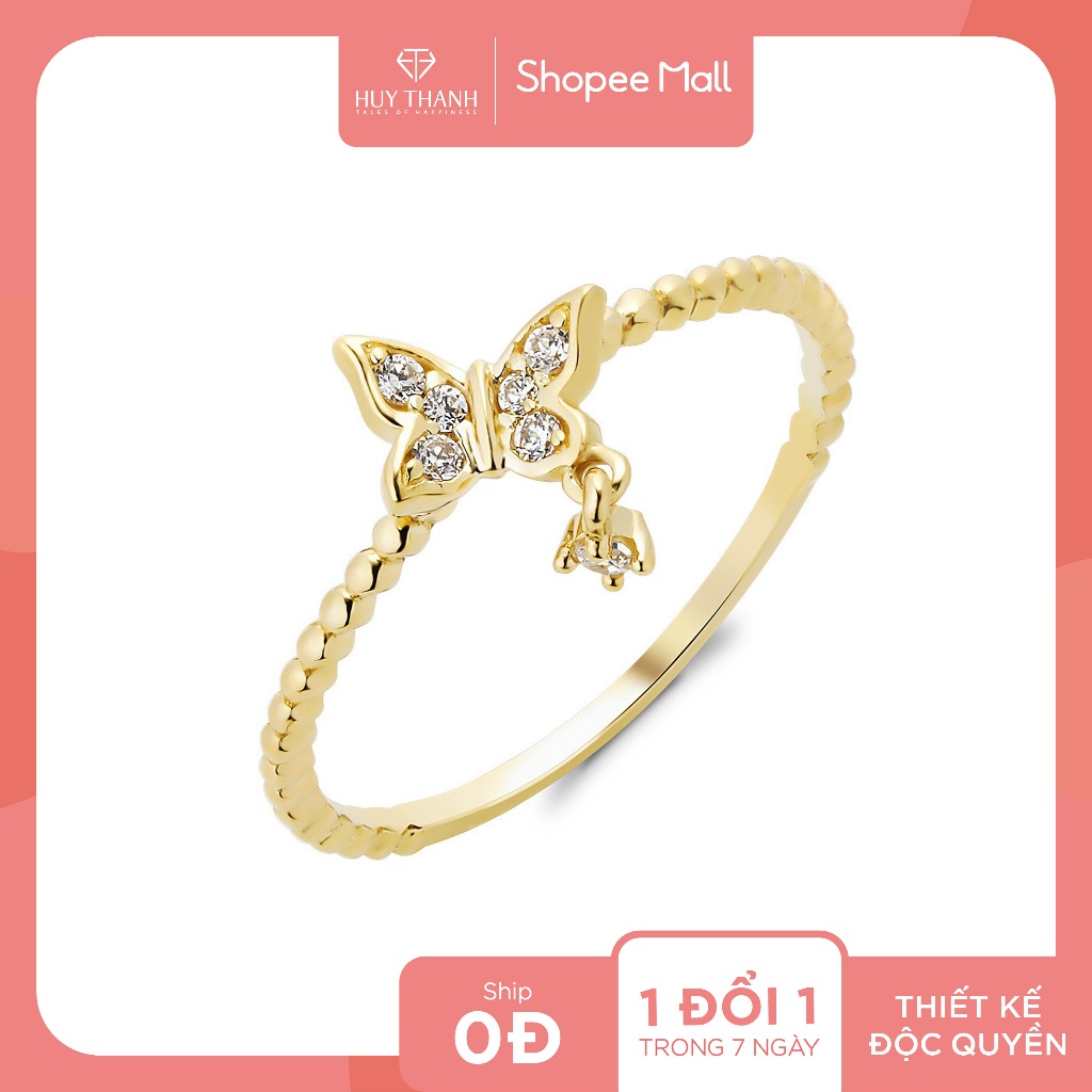 Women's Solid Gold Ring by Huy Thanh Jewelry