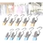 MÓC KẸP QUẦN ÁO DƠN, Móc kẹp đơn bằng inox treo Quần Áo, Mũ, Nón ,Tất, Vớ,Giày ,Dép,MA: KEPMOCQUANAO685