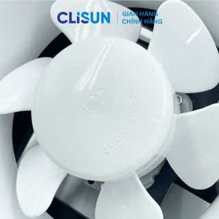 Quạt Thông Gió Hút Tường CLISUN | Quạt Thông Gió Hút Mùi Chống Ồn Tiết Kiệm Điện Thân Nhựa ABS Siêu Bền 30W 40W