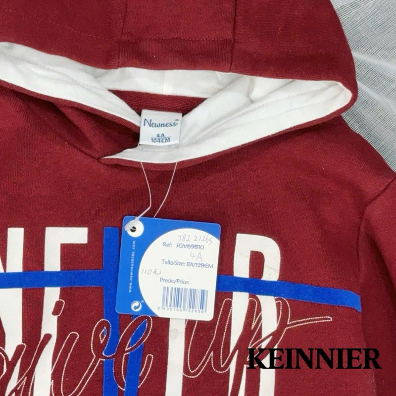 Áo hoodie bé trai X00-002 xuất khẩu dư xịn – áo khoác nỉ trẻ em ấm áp, size 4–6Y (15–23kg)