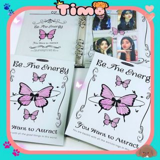 Sổ Đựng Card Butterfly Energy Binder A5 Rỗng Không Kèm Sheet Timo VPBL15