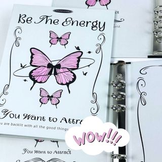 Sổ Đựng Card Butterfly Energy Binder A5 Rỗng Không Kèm Sheet Timo VPBL15