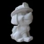 Bộ tượng tô màu CHÓ CỨU HỘ bằng thạch cao 3D kích thước 17-25 cm cho bạn thoải thức sáng tạo