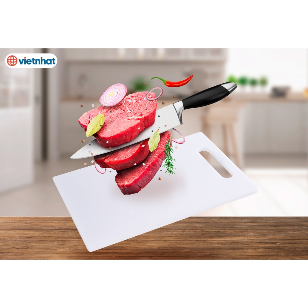 Thớt Nhựa Vuông Bền Đẹp 3 Size Chính Hãng VIỆT NHẬT