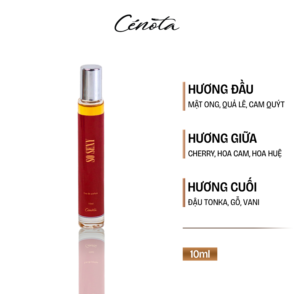 Ảnh Nước Hoa Lăn Nữ Cenota SO SEXY 10ml, Gợi Cảm, Sành Điệu, Khiêu Khích 1