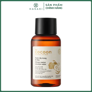 Nước Tẩy Trang Bí Đao Cocoon Làm Sạch & Giảm Dầu 140ml Hasaki Sản Phẩm Chính Hãng
