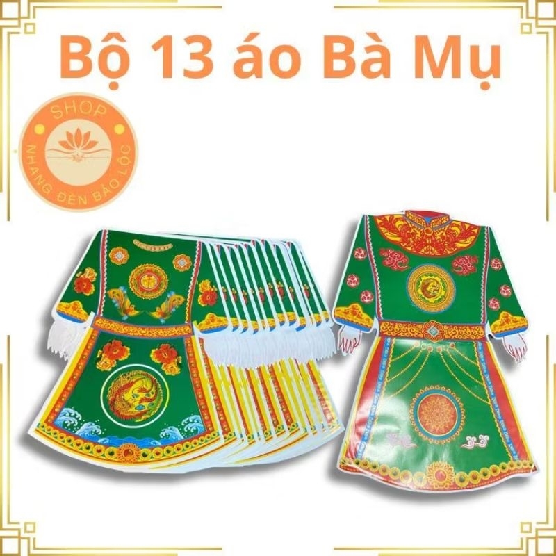Bộ 13 Áo Bà Mụ Cúng Đầy Tháng,Thôi Nôi,Cúng Căn
